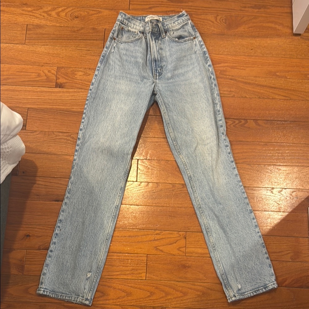 Abercrombie 90s straight curve love jeans